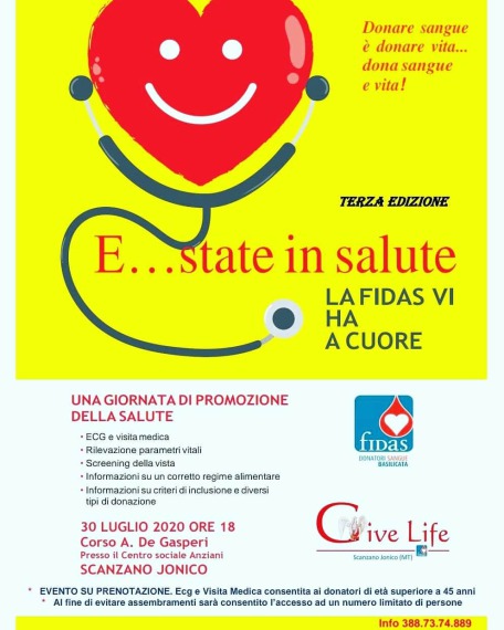 Give life Scanzano